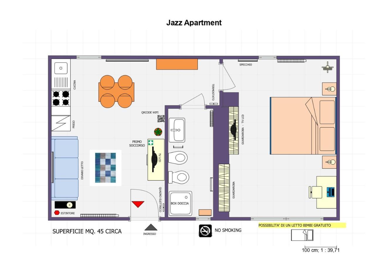 Jazz Apartment Centro Storico Перуджа Экстерьер фото